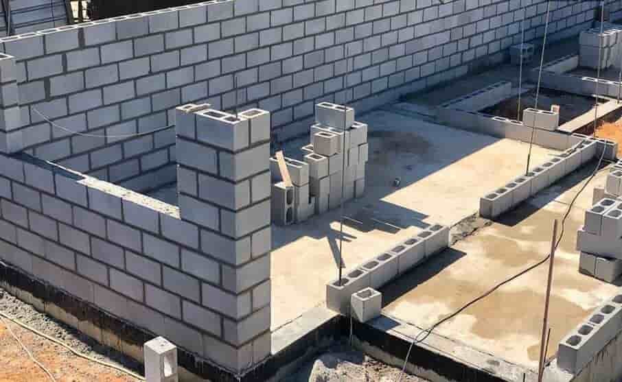 Rectangular Solid Cement Concrete Block